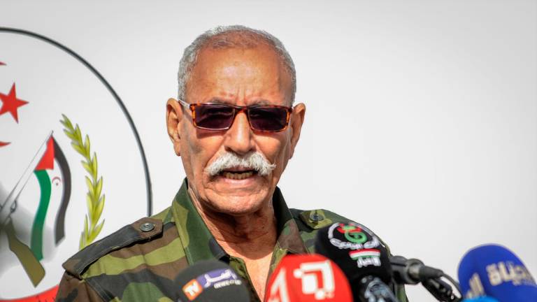 Brahim Ghali, líder del Frente Polisario. Foto: E.P.