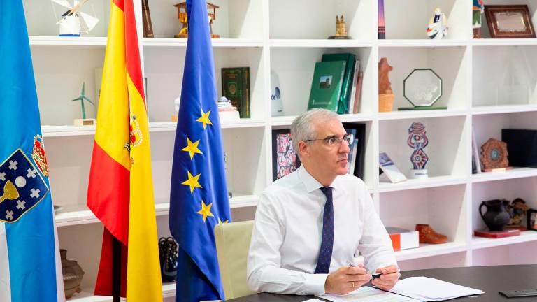 El vicepresidente económico de la Xunta, Francisco Conde. Foto: X.G.