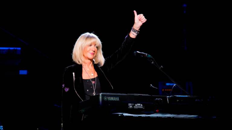 La vocalista y teclista de Fleetwood Mac, Christine McVie. FOTO: CHRIS PUTNAM