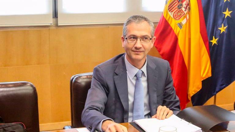 El gobernador del Banco de España, Pablo Hernández de Cos. Foto: Ricardo Rubio/E.P.