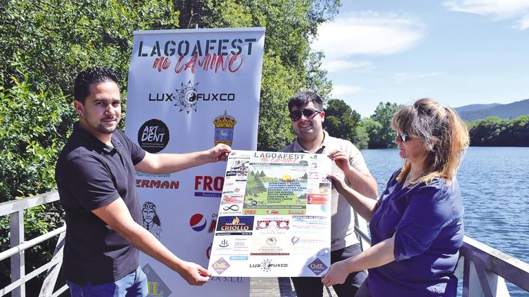Presentación do Lagoa Fest que se celebrará a fin de semana na Mina Mercedes. Foto: C. V.