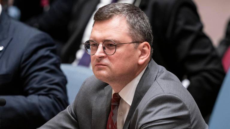 El ministro de Asuntos Exteriores de Ucrania, Dimitro Kuleba. - LEV RADIN / ZUMA PRESS / CONTACTOPHOTO