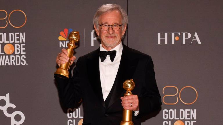 Steven Spielberg. ‘Los Fabelman’ se llevó los galardones a mejor película dramática y mejor director en la gala de la 80 edición de los Globos de Oro. Foto: EP 