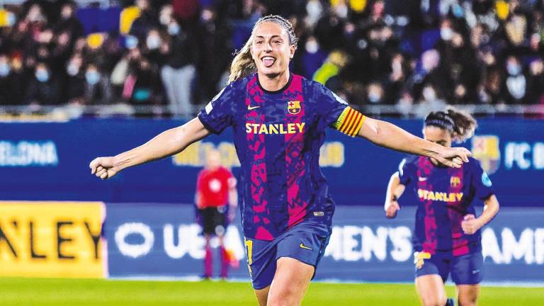 Alexia Putellas, del FC Barcelona. Foto: J. Borrego / AFP7 / E. Press