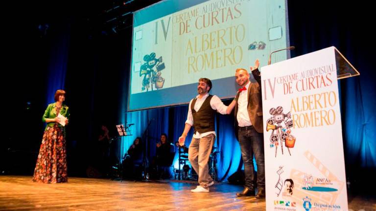 Imagen de archivo de una gala del certamen de cortos que convoca la asociación Alberto Romero. Foto: A.A.R.