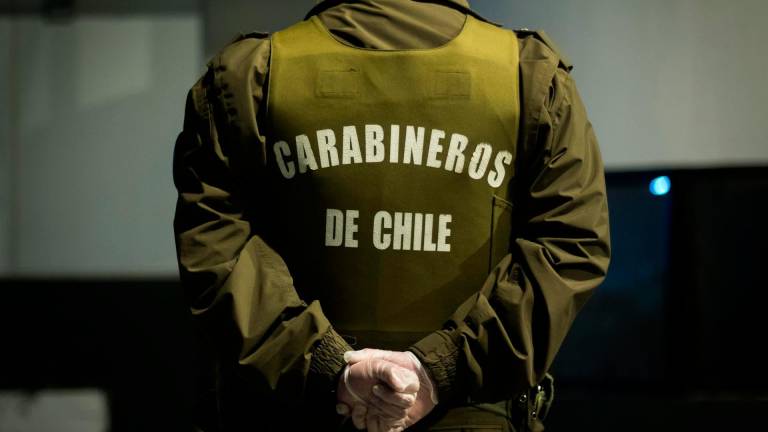 Agente de Carabineros de Chile. FOTO: LEONARDO RUBILAR