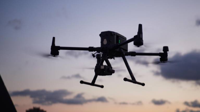 Drones, heraldos del porvenir. Foto: Eduardo Sanz