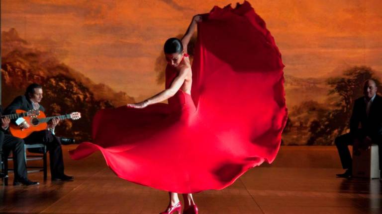 La bailarina Sara Baras en una de sus actuaciones. Foto: Europa Press