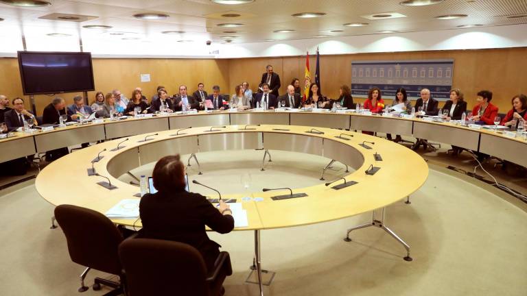 Reunión, en febrero de 2020, del Consejo de Política Fiscal y Financiera Foto: Kiko Huesca