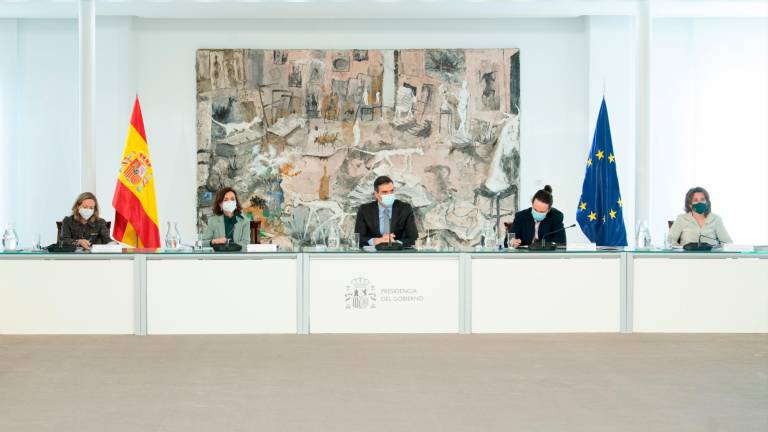 junta. Foto de archivo de una reunión del Consejo de Seguridad Nacional, encabezada por el presidente Pedro Sánchez. Foto: Borja Puig de la Bellacasa