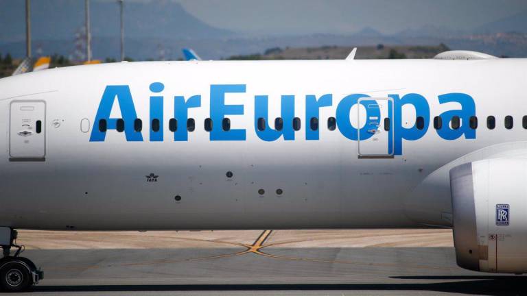 Foto de archivo de un avión de Air Europa. EUROPA PRESS