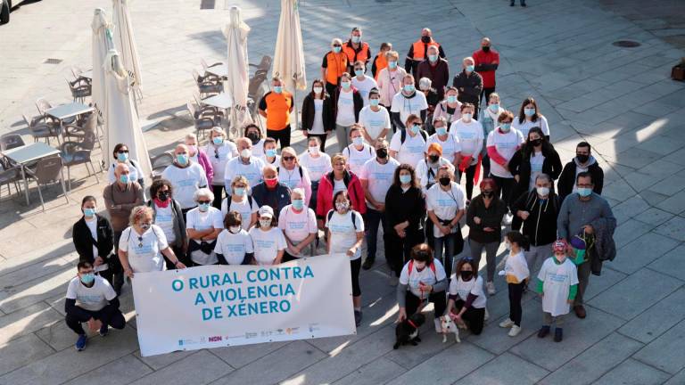 Marchas del rural contra la violencia de género - GDR MARIÑAS BETANZOS