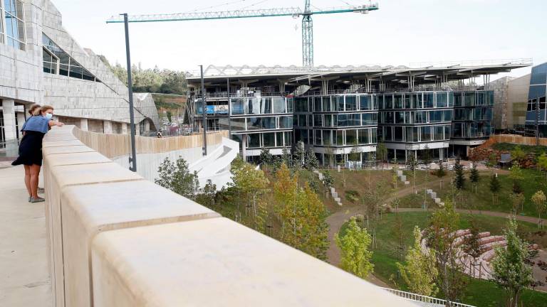 La Xunta destinará 3,7 millones a terminar el Edificio Fontán de la CdC. Fotos: Archivo ECG