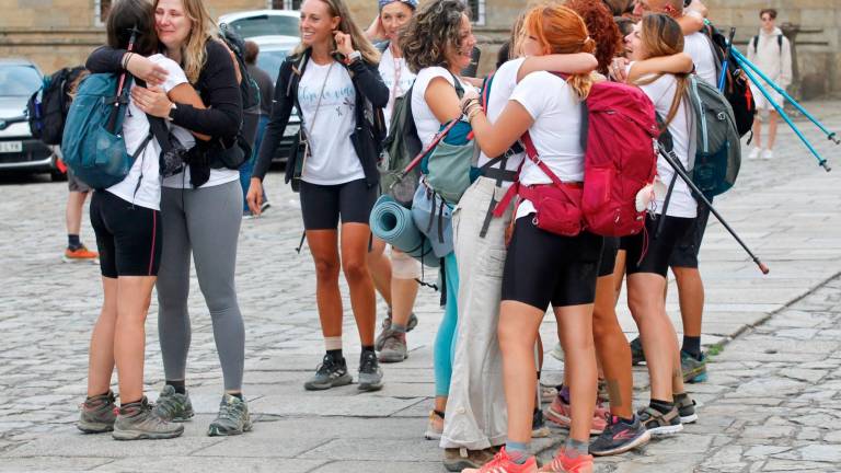 Las mujeres peregrinas son ahora mayoría en el Camino de Santiago