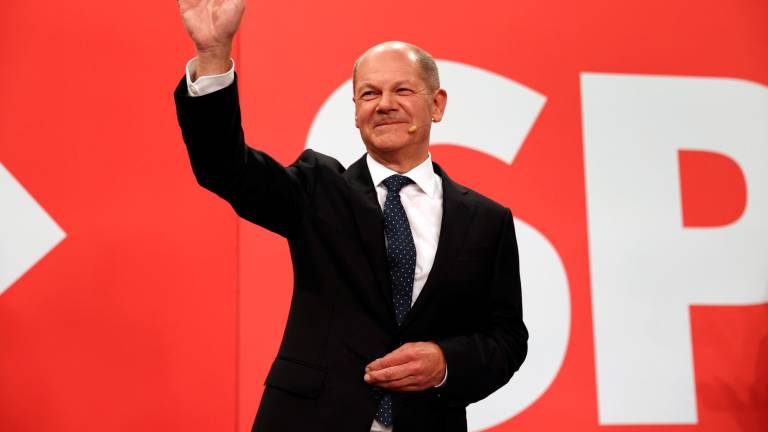 empate electoral . El candidato del Partido Socialdemócrata alemán, Olaf Scholz. Foto: Europa Press 