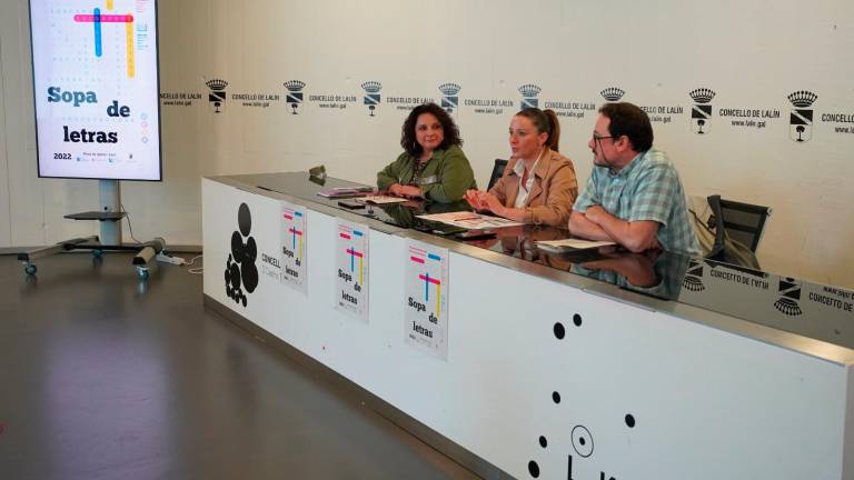 Pola esquerda, Bea García, Begoña Blanco e Amadeo González. Foto: C.L.
