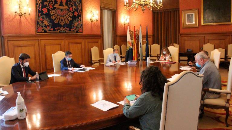 Reunión da xunta de goberno da Deputación de Pontevedra
