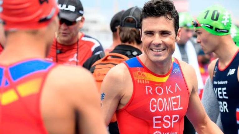 CANDIDATO Gómez Noya luchará por el podio en Tokio. Foto: World Triathlon