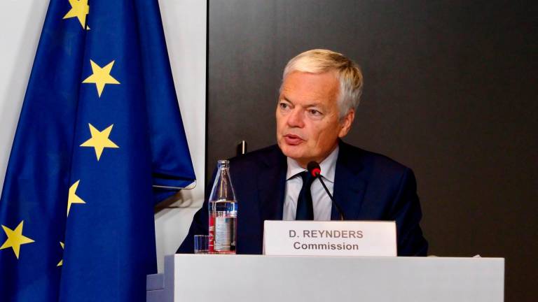 Didier Reynders, comisario de Justicia de la UE FOTO: Chr.Dogas