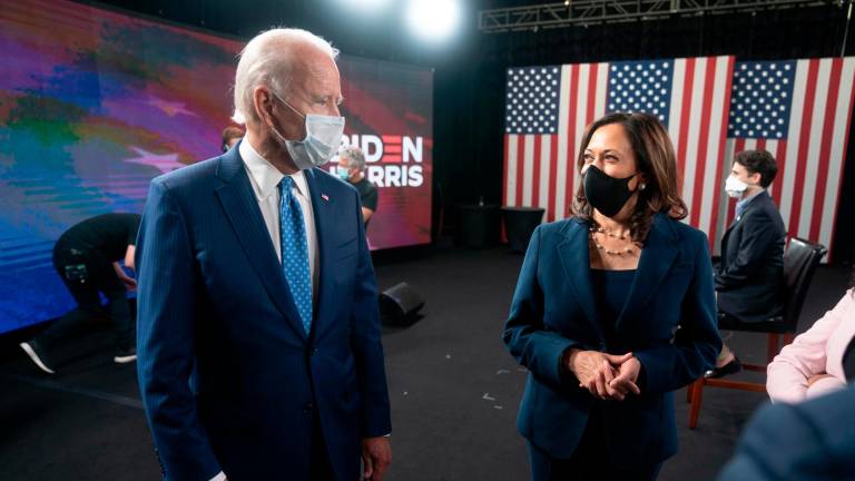 Joe Biden y Kamala Harris