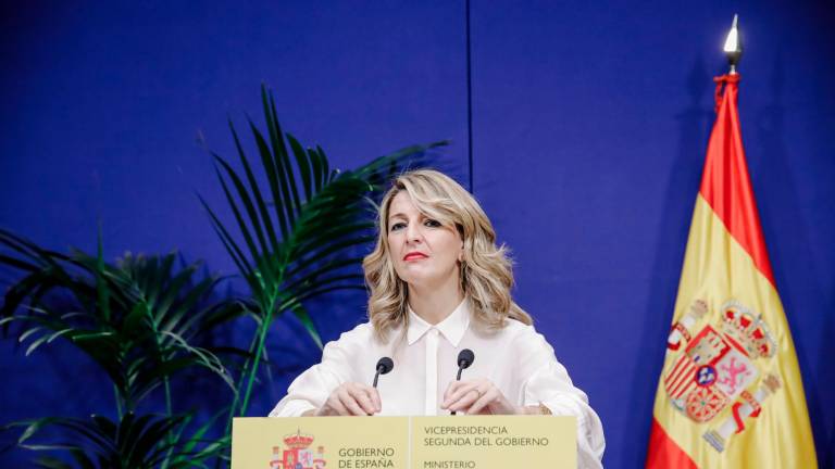 Yolanda Díaz, vicepresidenta segunda y ministra de Trabajo. Foto: Carlos Luján/E.P.