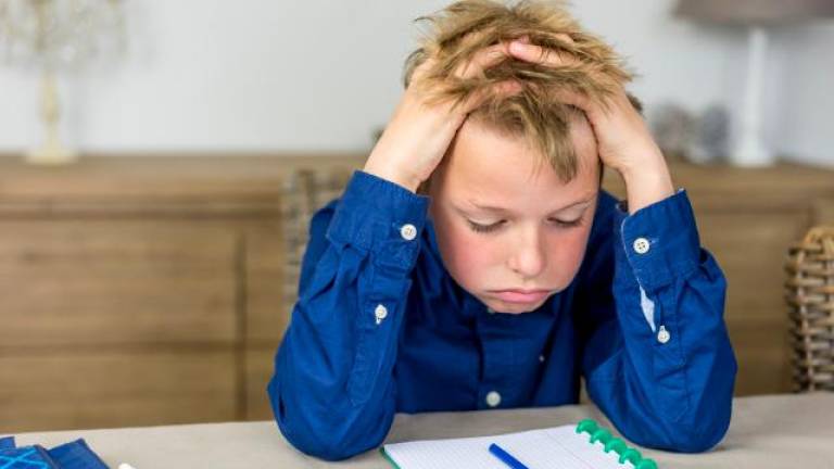 exámenes. Muchos niños en edad escolar tienen temor a suspender, advierten los psicólogos. Foto: Commons
