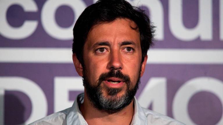 en twitter. Gómez Reino, de Podemos, se pronunció ayer a través de su cuenta en la popular red social. Foto: Efe