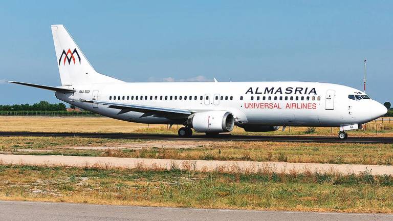 La aerolínea egipcia Almasria será la encargada de operar los vuelos. Foto: ECG