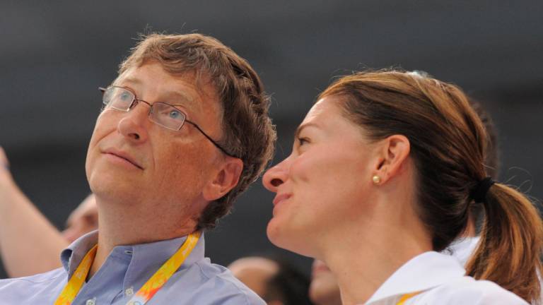 La ya expareja, Bill y Melinda Gates. Foto: Europa Press