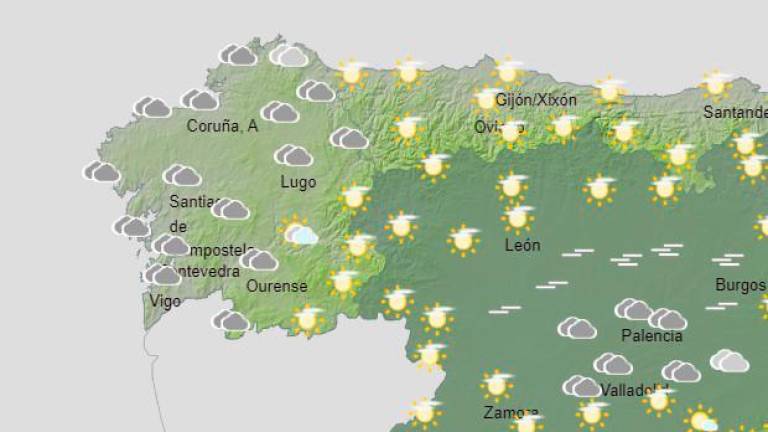 Galicia en alerta naranja por bancos de niebla y fuerte oleaje