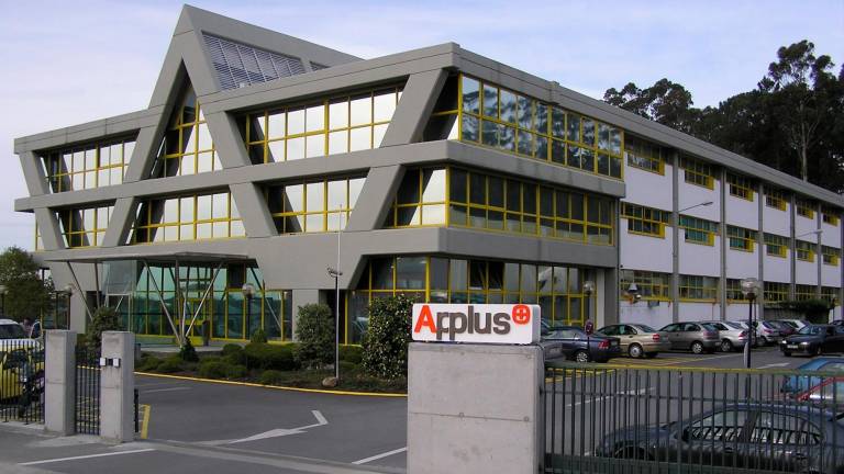 Vista de los exteriores de la sede de Applus+ en Sada, que acogerá su Centro de Servicios Financieros Internacionales