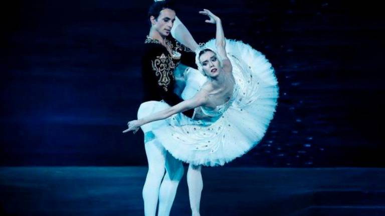 Palacio de Congresos. Integrantes del Ballet Clásico de Ucrania. Foto: S. T.