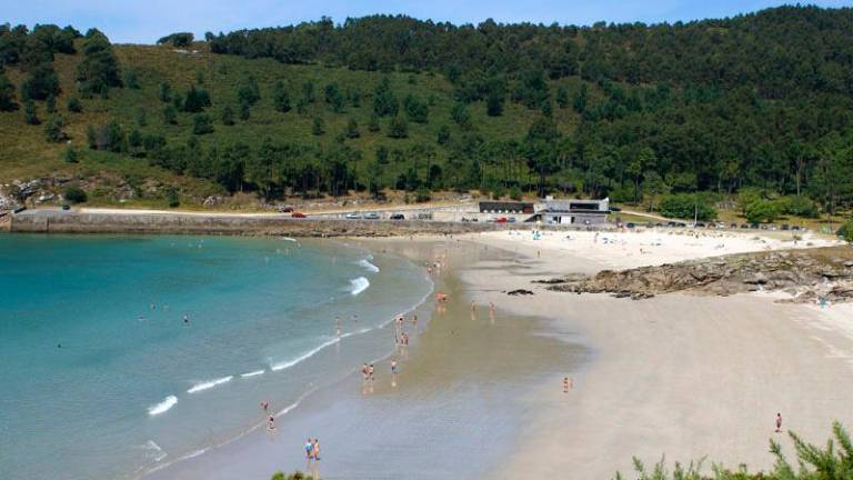 Praia de Balarés, no Concello de Ponteceso. Foto: Concello de Ponteceso