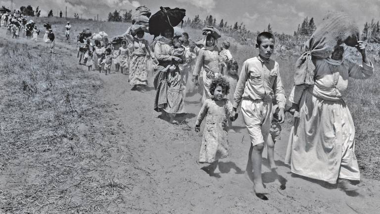 Nakba 15 de mayo de 1948. En torno a 520 aldeas y pueblos árabes fueron destruidos sistemáticamente