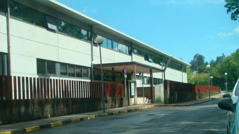 El colegio Agro do Muíño, donde estudia la premiada de Ames, Elsa Villanueva. foto: CG