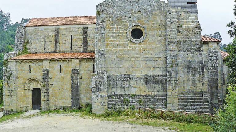 Interior do templo románico ao que por fin chegará a electricidade. Foto: Turismo de Galicia