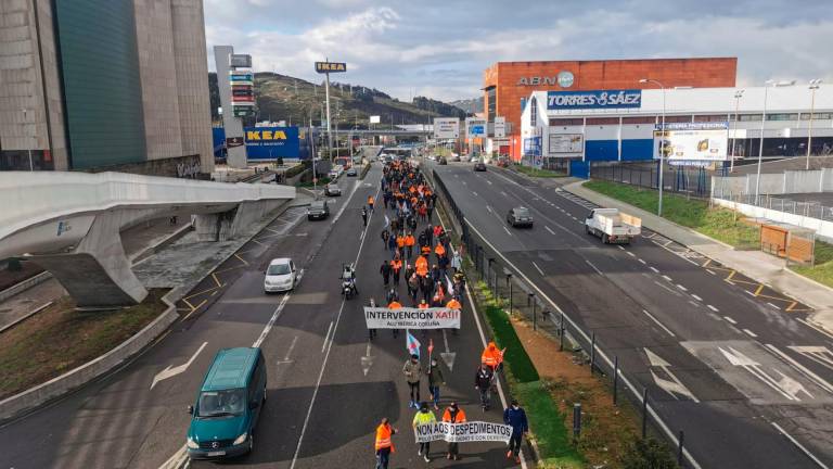 Marcha protesta este sábado desde Alu Ibérica. Foto: Traballador do Aluminio