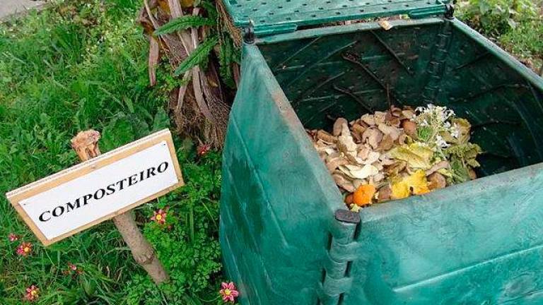 Imaxe dun composteiro. Foto: W.C.