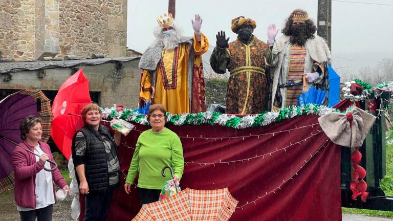 Los Reyes Magos en Trazo el año pasado. Foto: C. Trazo