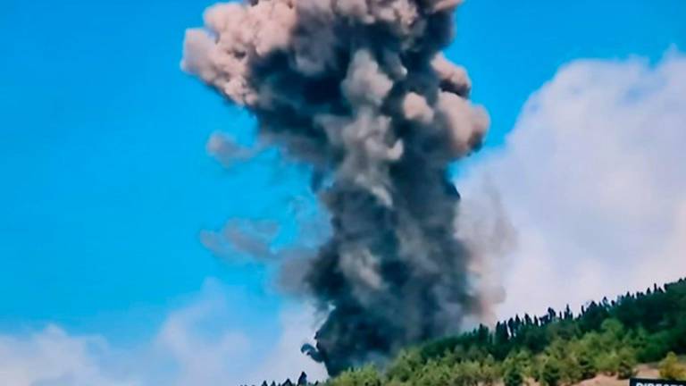 Se inicia una erupción volcánica en La Palma