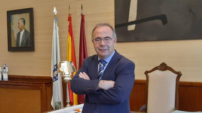 El alcalde de Santiago, Xosé Sánchez Bugallo. CDS