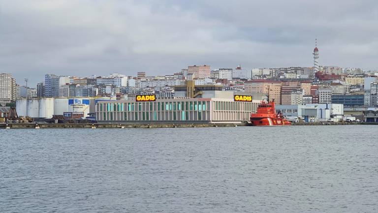 Representación de la nueva nave que construirá Gadisa en el puerto coruñés. Foto: ECG