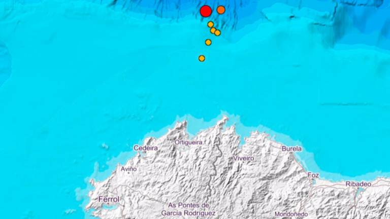 Captura de los terremotos registrados por el Instituto Geográfico Nacional (IGN) en los últimos tres días, a 31 de octubre de 2021