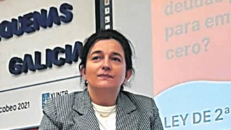 La secretaria general de APE Galicia, Sonia Acuña