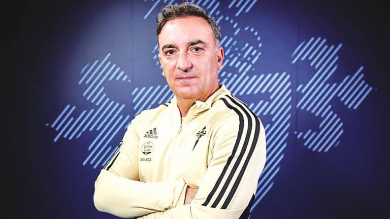PREOCUPADO. El actual entrenador del Celta, el portugués Carlos Carvalhal. Foto: RC Celta