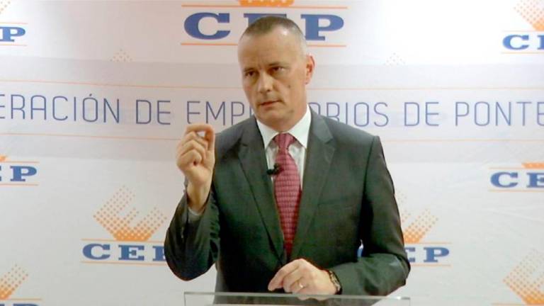 El líder de la CEP, Jorge Cebreiros. Foto: Cadena Ser