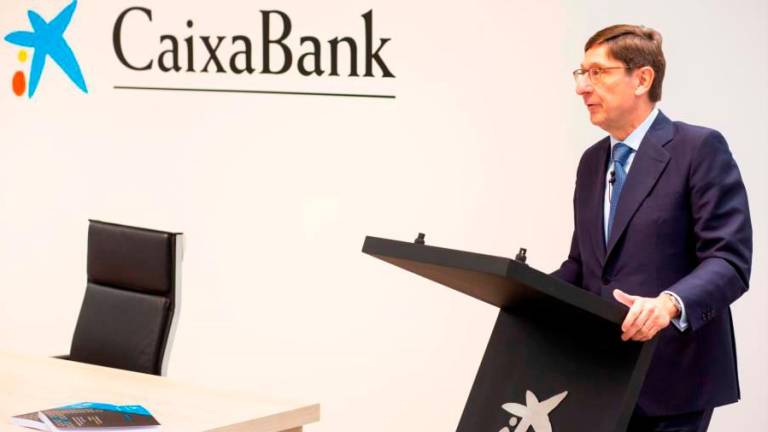 El presidente de CaixaBank, José Ignacio Goirigolzarri // EP
