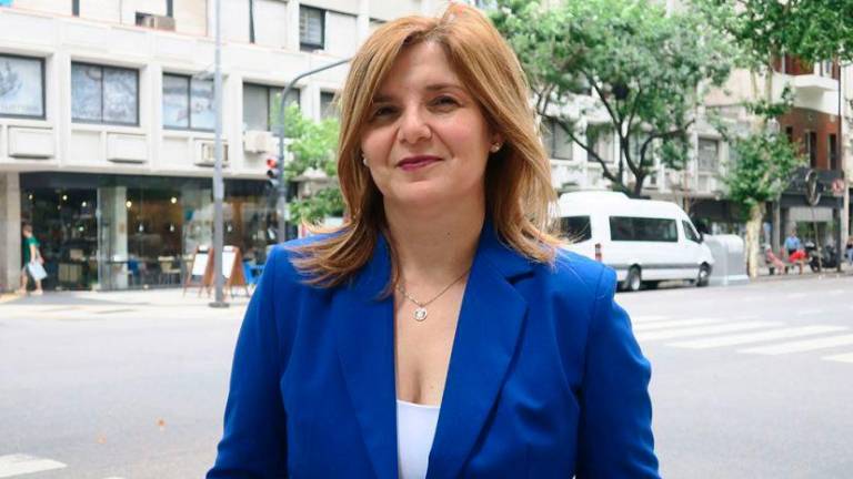 La socialista Pilar Cancela.
