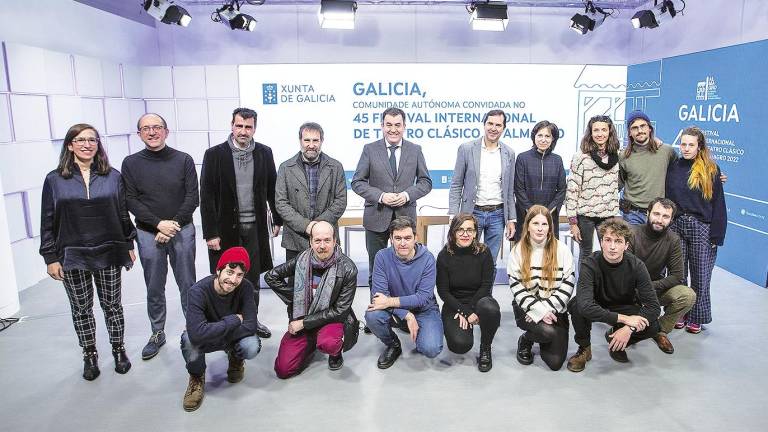 Asistentes á presentación da programación coa que Galicia acudirá ao Festival de Teatro Clásico de Almagro. Foto: Conchi Paz