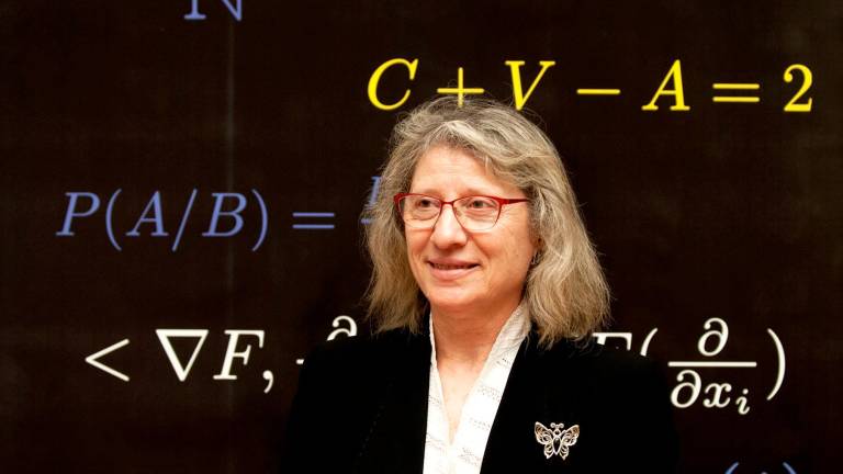 DESAFÍOS. Peregrina Quintela es catedrática de la USC y presidenta de la Red Española Matemática-Industria.